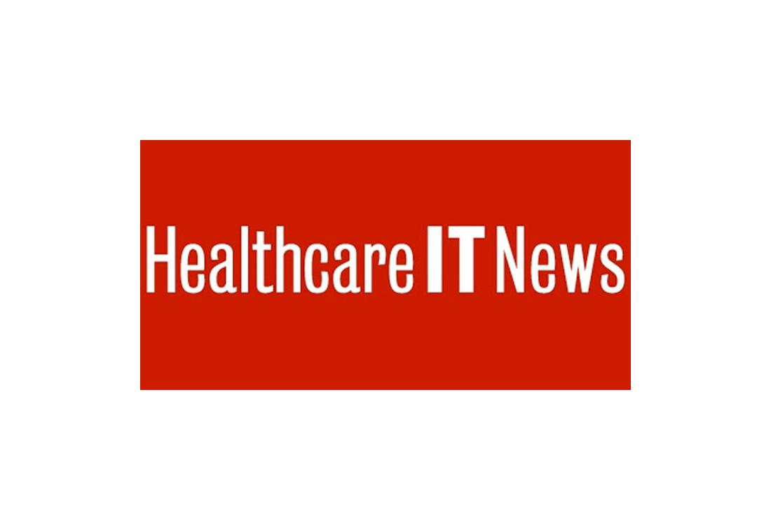 Healthcare IT News with a white background