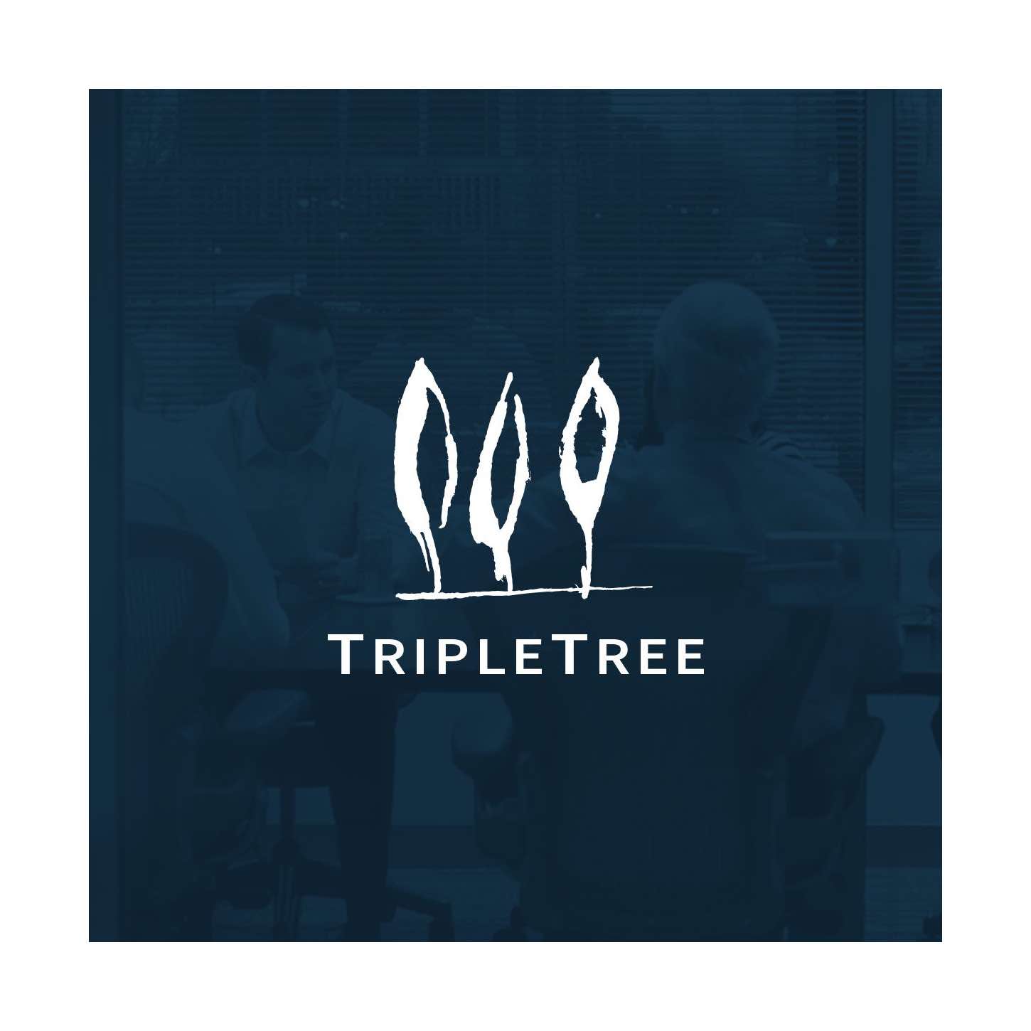 TripleTree logo with a white background