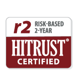 HITRUST certified r2 logo