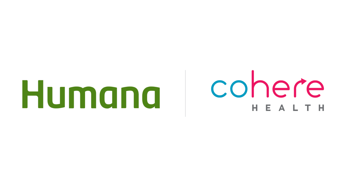 Humana & Cohere Health logos side by side