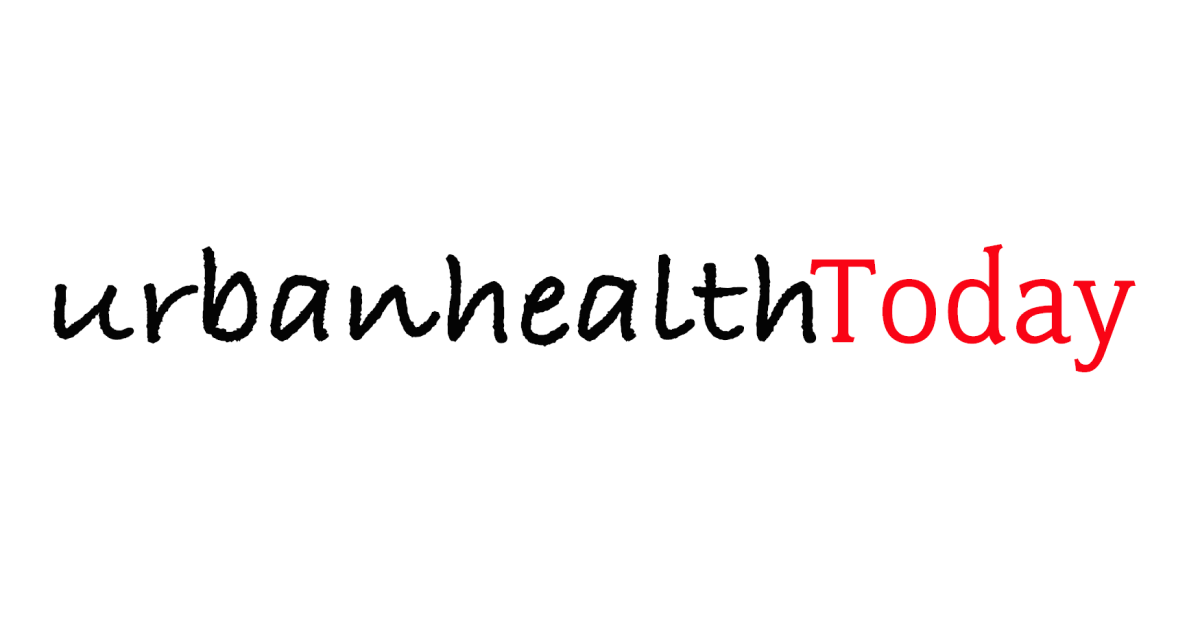 Urban Health Today logo with a white background