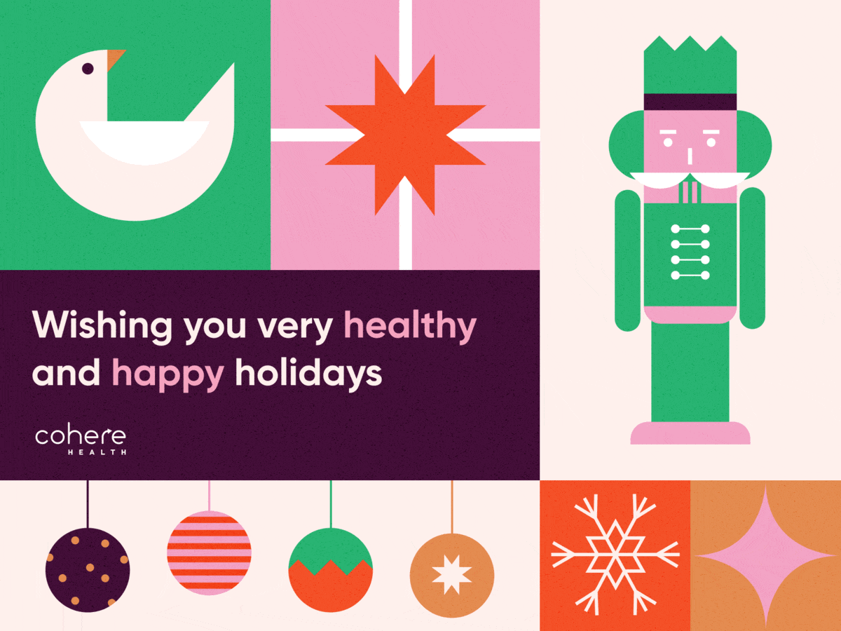 Cohere Health's 2023 holiday card