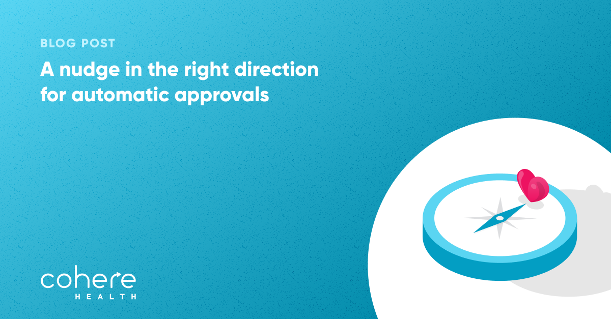 A nudge in the right direction for automatic approvals blog graphic