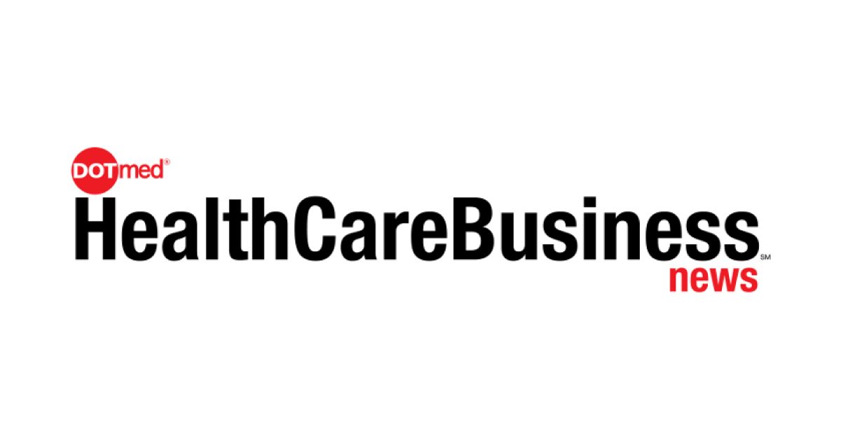 DOTmed HealthCare Business News logo w/ white background