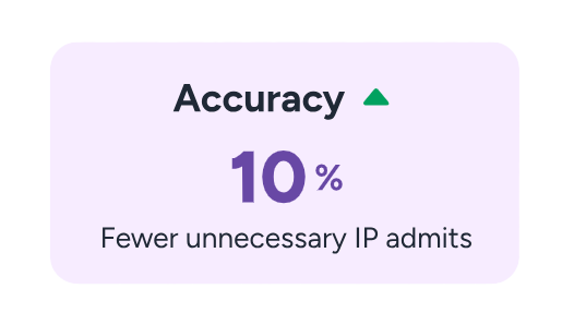 Review Assist stat 1 Review Assist accuracy stat graphic